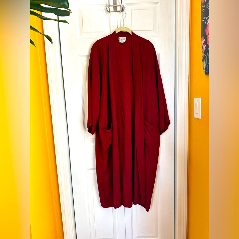 Vintage Silk Robe, ONE SIZE